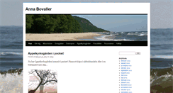 Desktop Screenshot of annabovaller.com